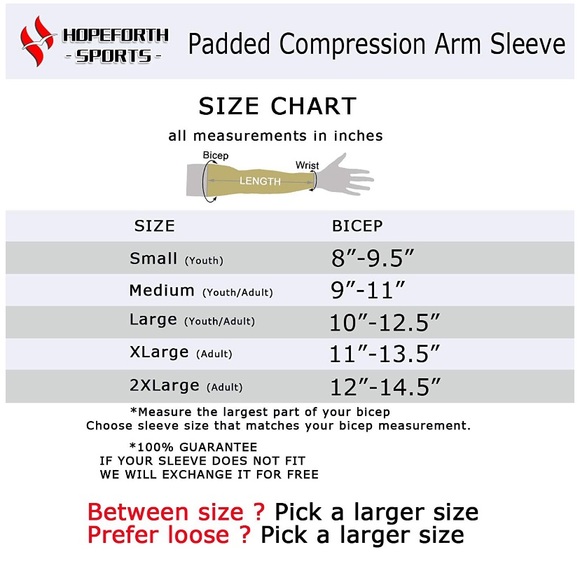 Volleyball/ basketball arm sleeves (2pk) - Picture 2 of 3